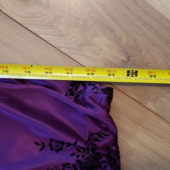 Trixxi Prom / Wedding Guest Dress - Purple / Black Halter - Picture 4 of 15